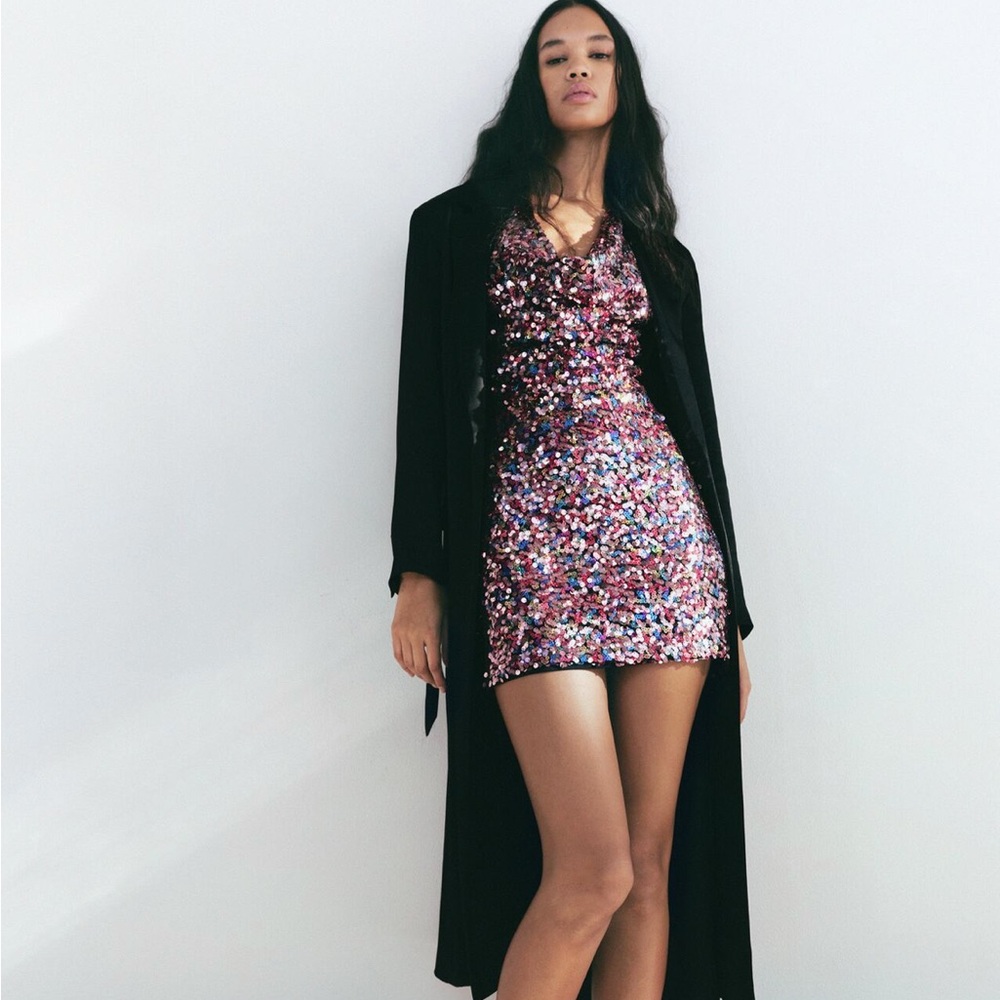 Zara Sequin Dress